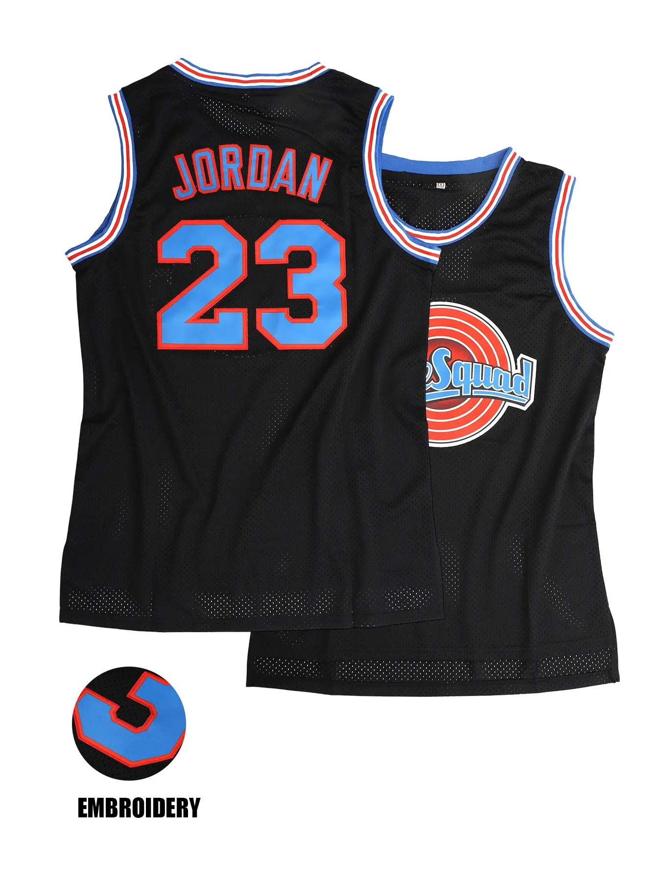 Men's Basketball Jersey Jordan 23 Movie Edition,Loose Breathable Sleeveless Crew Neck Tank Top For Basketball,Fitness, Running, Activewear, Workout Top, Athletic Activewear