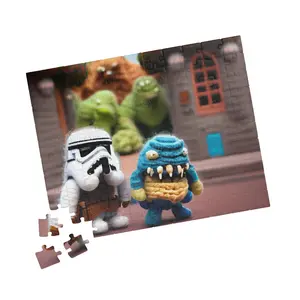 Storming The Town Woolite Monster Jigsaw Puzzle (110, 500, 1014-piece)