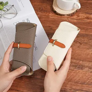 Literary glasses bag, sunglasses case, storage bag, portable men's and women's sunglasses bag