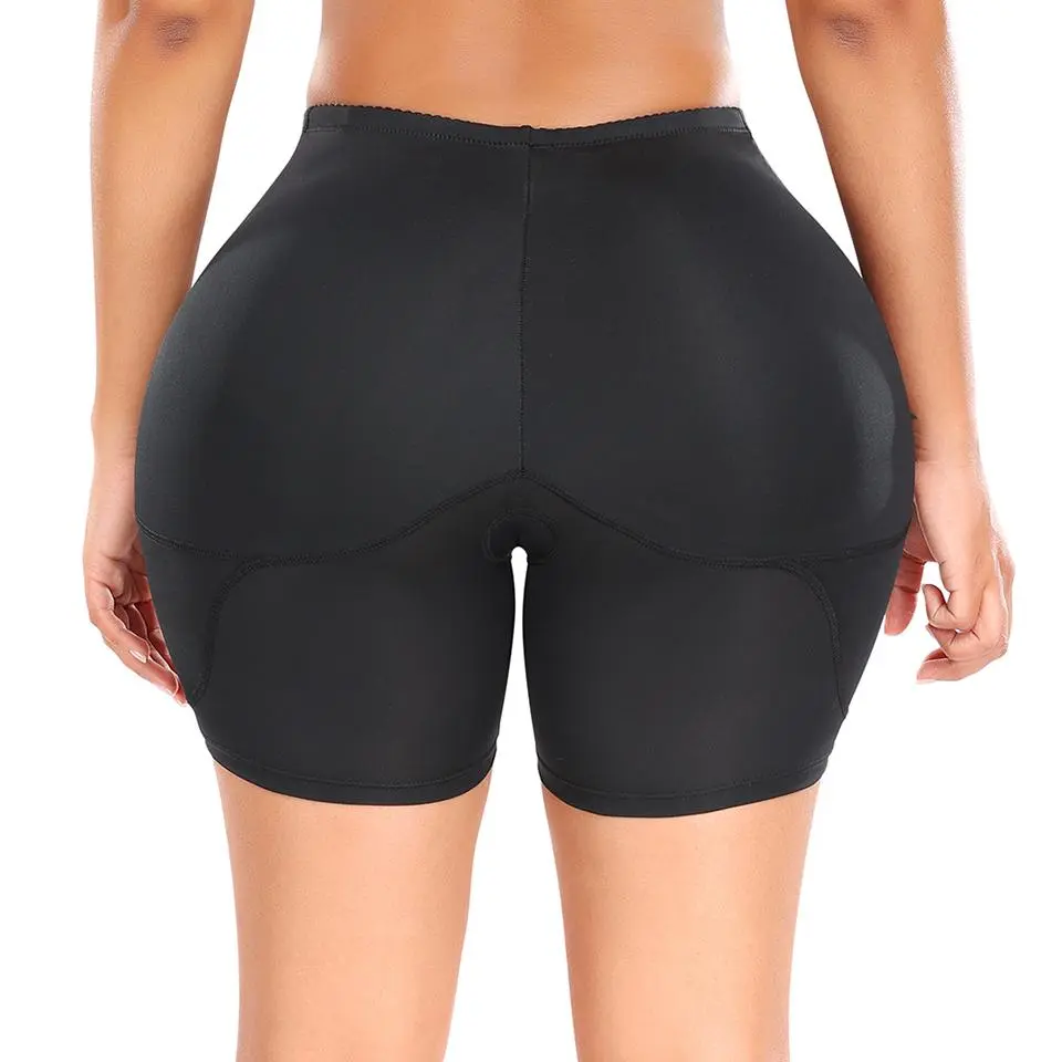 Full Buttock Padded Panties Underwear 4 Thick Hip Pads Full Cover Fake Ass Hourglass Body Shaping Shorts Women Shapewear Briefs