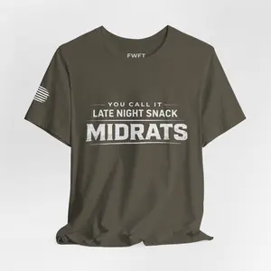 Midrats Navy Shirt, You Call It Late Night Snack I Call It Midrats T-Shirt, Navy Veteran Tee, Military Humor Shirt, Sailor Gift