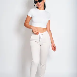 Beige Joggers