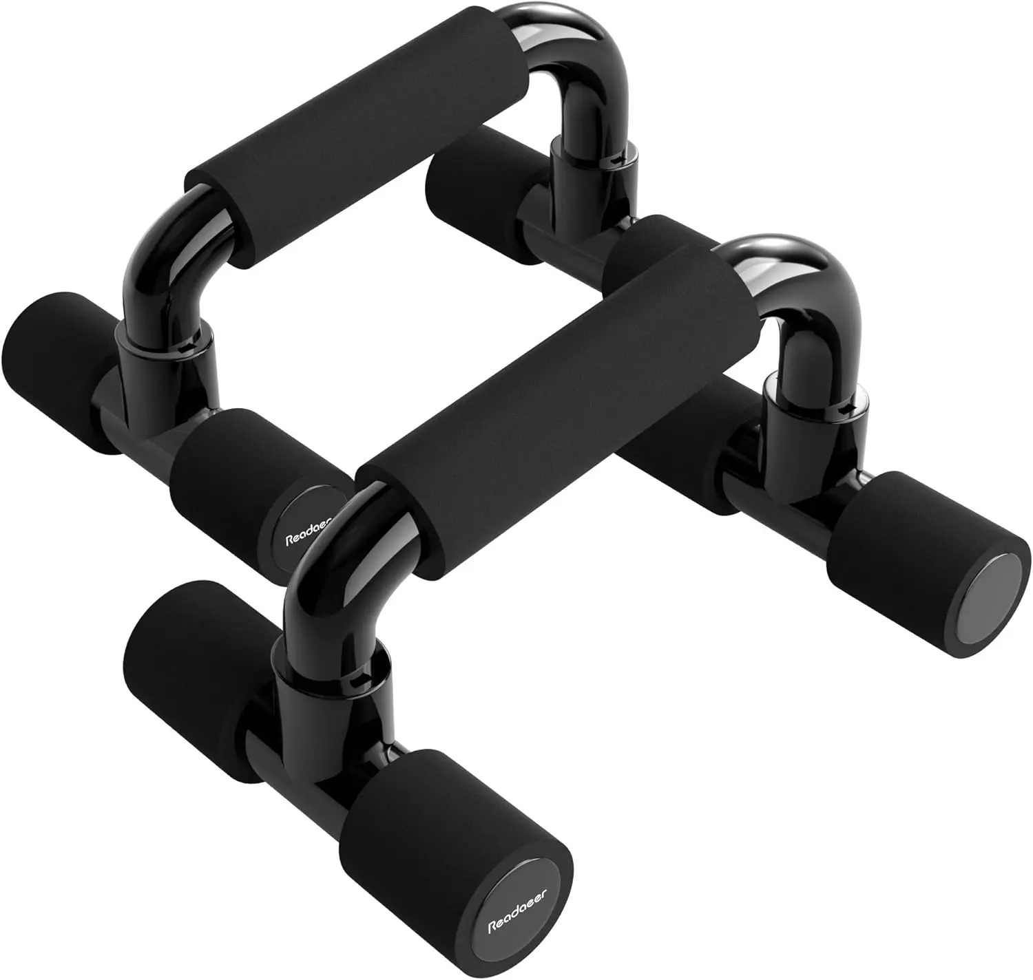 Ph Up Bars Gym Exercise Equipment Fitness 1 Pair Phup Handles with Chioned Foam Grip and Non-Slip Sturdy Structure Ph Up Bars for Men & Women