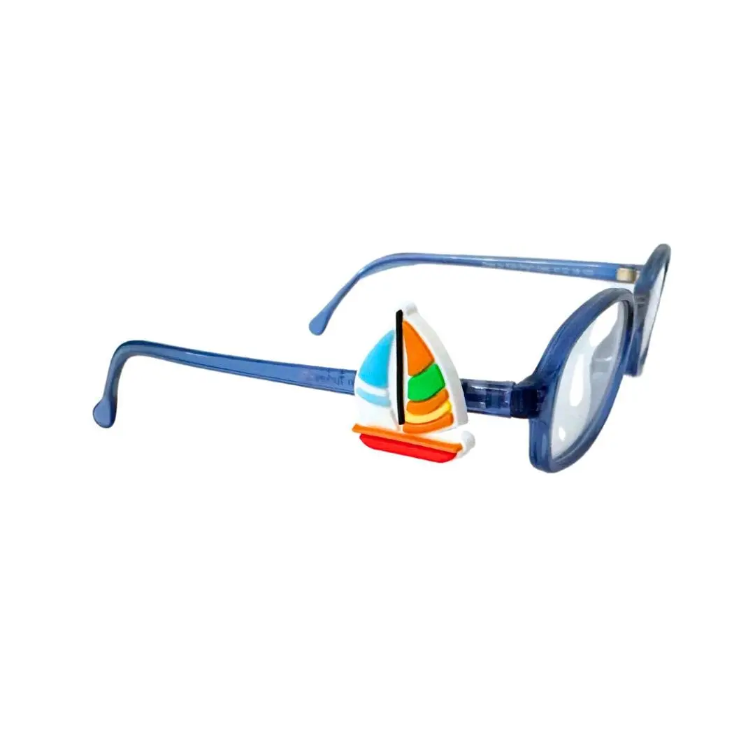 Sailboat Glasses Charm for Kids | Fun Eyewear Accessory