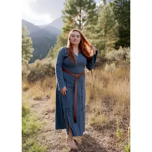 Teal Viking Dress