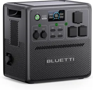 BLUETTI AC240 Portable Power Station, 1536Wh/2400W Solar Generator, Expandable to 10136Wh, 0-80% in 45 Min, Emergency Power for Camping, Home Use, RV Life BLUETTI AC240 Portable Power Station, 1536Wh/2400W Solar Generator, Expandable to 10136Wh, 0-80% in 45 Min, Emergency Power for Camping, Home Use, RV Life