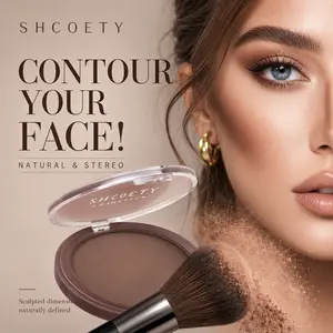 Deep Skin Tone Contour - 5 Shades Including Deep Chocolate Matte Bronzer
