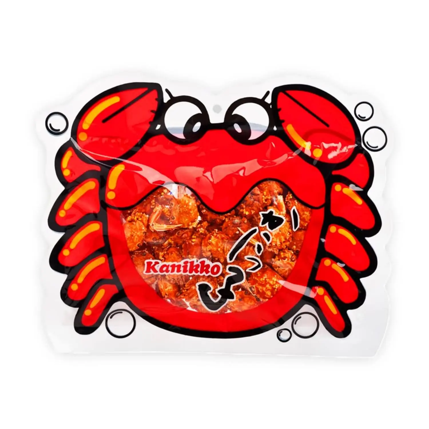 UMAYA - Okabe Kanikko - Ready To Eat Fried Japanese Baby Crabs - With A Hint Of Sweet Honey and Savory Seasonings - Crunchy Gourmet Snack From Japan - Individual 2.3oz (65g) Snack Size Bag - Pack of 1