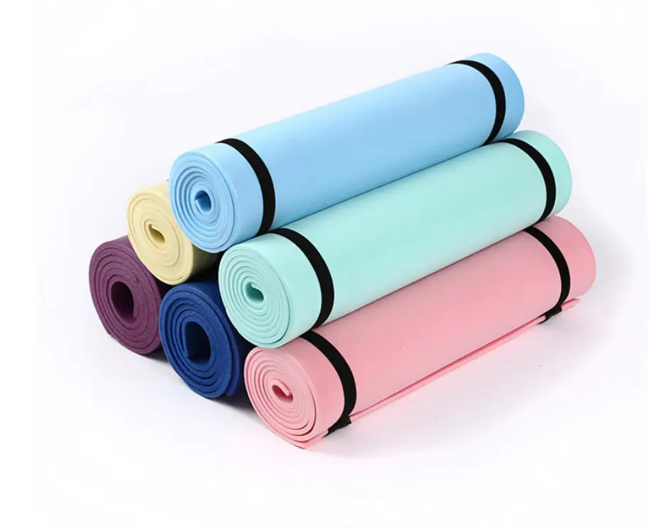 Non Slip Yoga Mat, Portable Lightweight Fitness Exercise Mat for Yoga Pilates Workout Home Gym