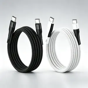 【Buy 1 Get 1 Free】60W Type C Magnetic Charging Data Cable Woven Cable Efficient Data Transfer braid Fast Charging For Samsung HuaWei XiaoMi,summerwins