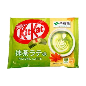 Nestle KitKat Matcha Latte Flavor Wafer Bars - 9 Pieces (104.4g) - Japanese  Collaboration with Ito En