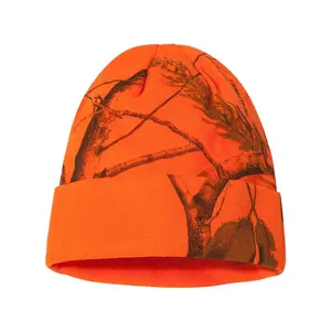 Kati 12 Camo Knit Beanie (Men Beanie Hat)