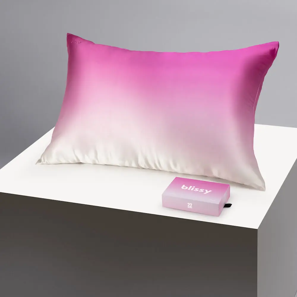 Ombre Pillowcase - Pink