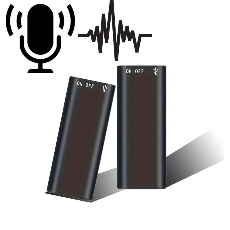 1pc Professional Voice-Activated Digital Recorder, 8GB High-Definition Noise-Canceling MP3 Player, Ultra-Thin Portable Recording Pen for Business Meetings, No Battery Included Audio