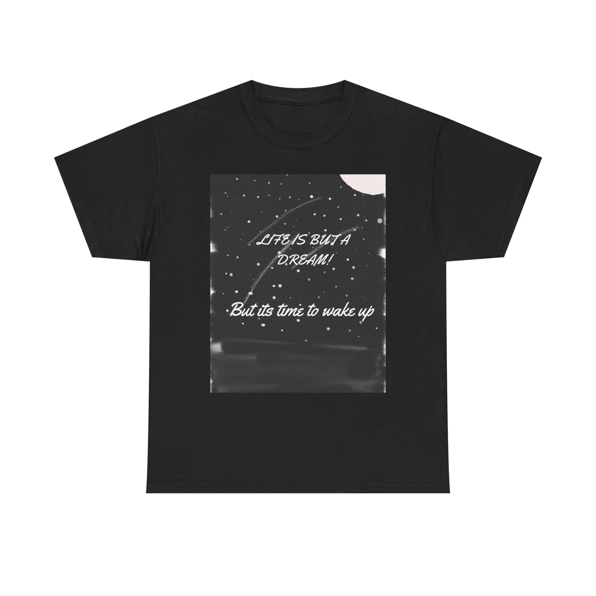 Inspiring Dreamer Tee, Motivational T-Shirt, Life Quote T-Shirt, Gift for Dreamers, Everyday Casual Wear