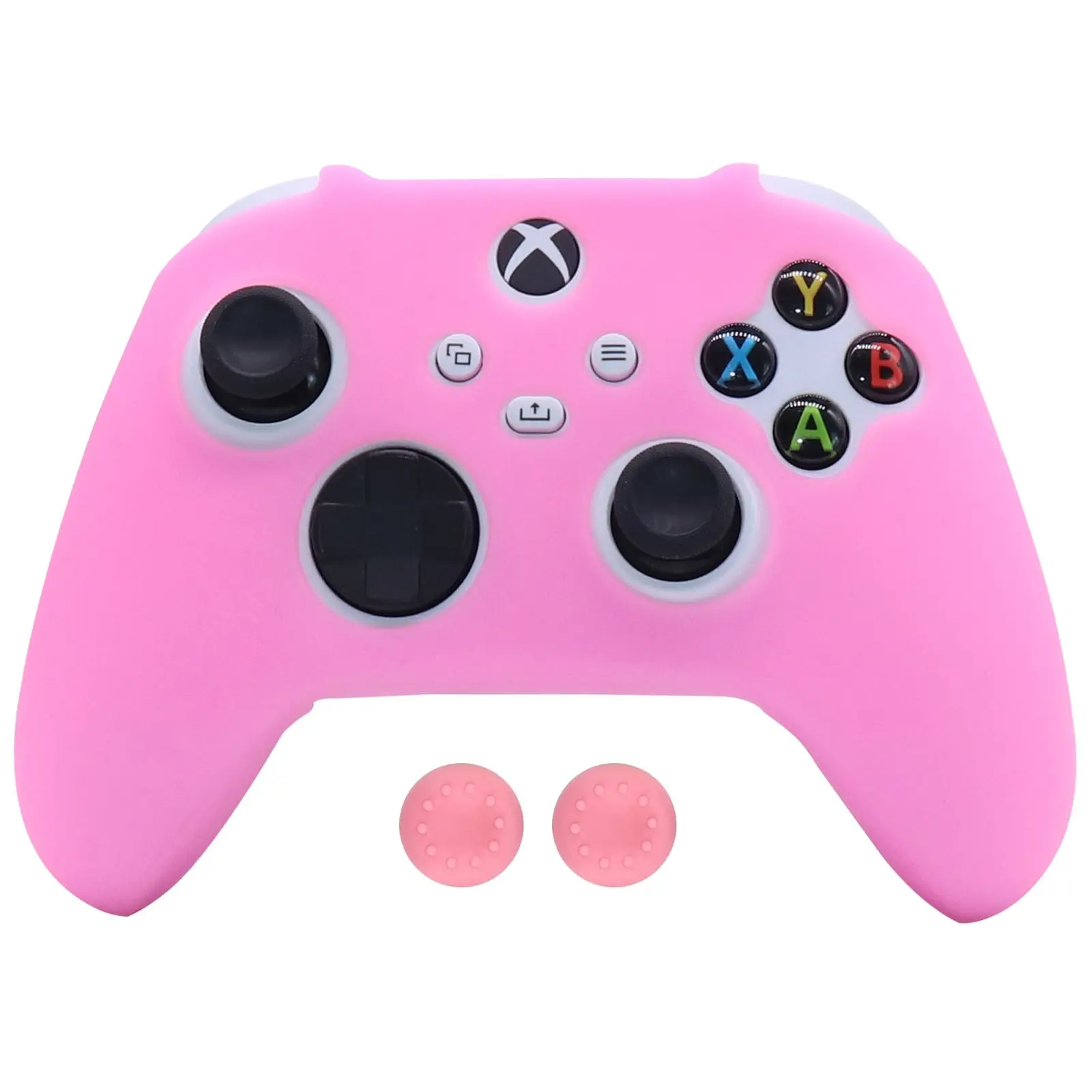 Soft Silicone Gamepad Wear-Resisting Protective Cover Skin Grip Case Joystick Cover For XBox Series S X Controller Skin Gaming Console Accessories Game Console Accessories