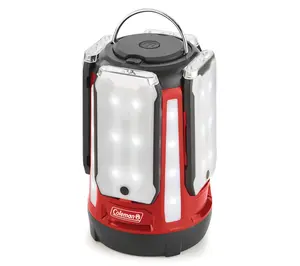Coleman Quad Pro LED 800L Lantern with Take-Along Flashlights