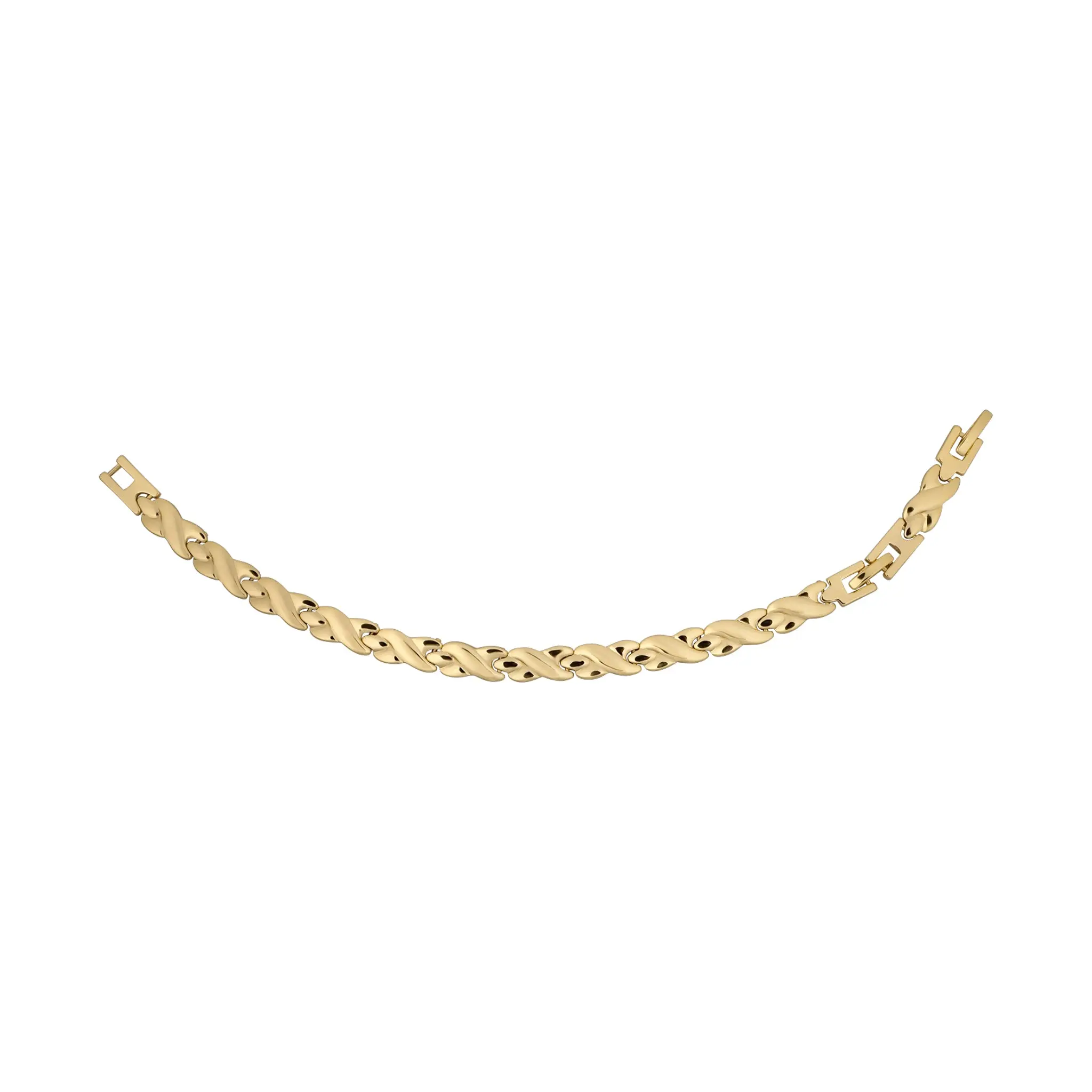 XOXO Link Bracelet – 14K Gold-Plated
