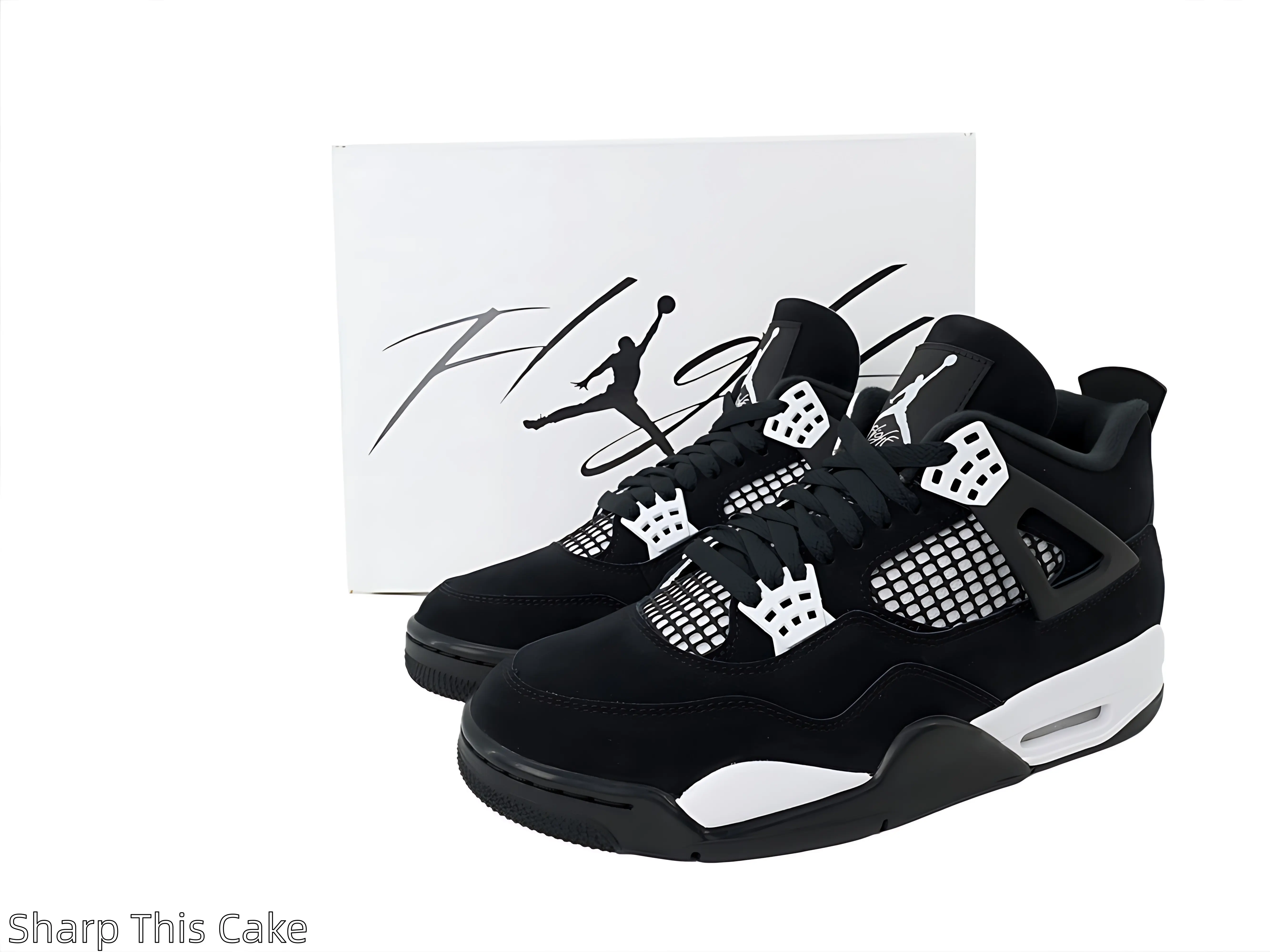 Versatile Daily Lifestyle Sneakers For Men & Women, Black White Multi Shade Retro Basketball Shoes Made Of Soft Suede & Ventilated Mesh, Brand New Sealed Goods Supplied With Original Shoe Box