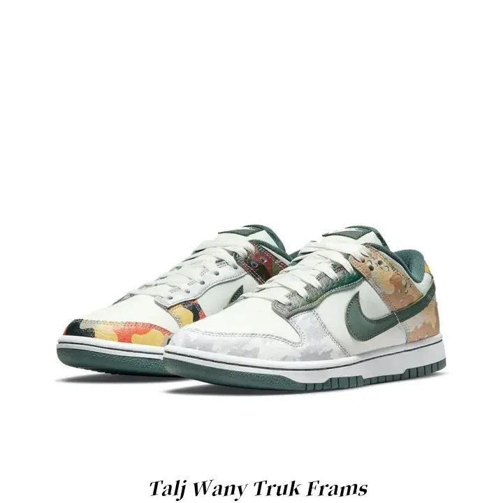 Vibrant Floral Print White Base Green Sole Low-Top Canvas Sneakers Summer Street Casual Wear Must-Have Essential Unisex Fashion Footwear for Men Women Streetwear Aesthetic Daily Outfit Youth Culture Icon Reflective Metallic Detail Trendy