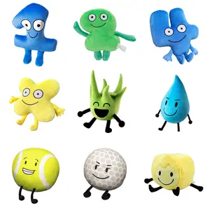 BFDI Plush Anime Peripherals Soft Doll Collection Room Decoration Toy Kid Birthday Gifts
