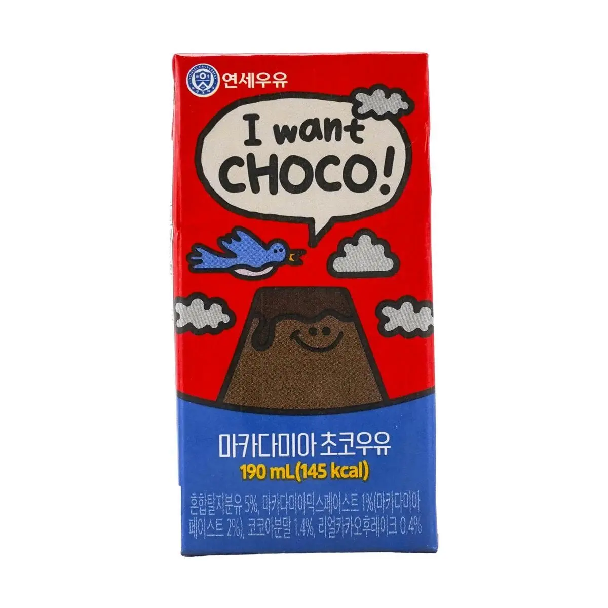 YONSEI Milk Macadamia Choco, 6.42 fl oz
