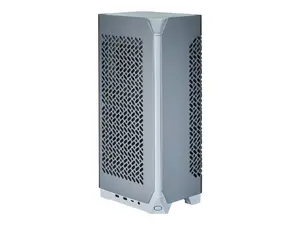 Cooler Master NCORE 100 Air White ITX  Small Form Tower Case, 3 Slot GPU, Horizontal Mount GPU, GPUs up to 356mm, Compatible RX 7900 XTX|RTX 4090| 4080 Super, Anodized Aluminum, USB Type C