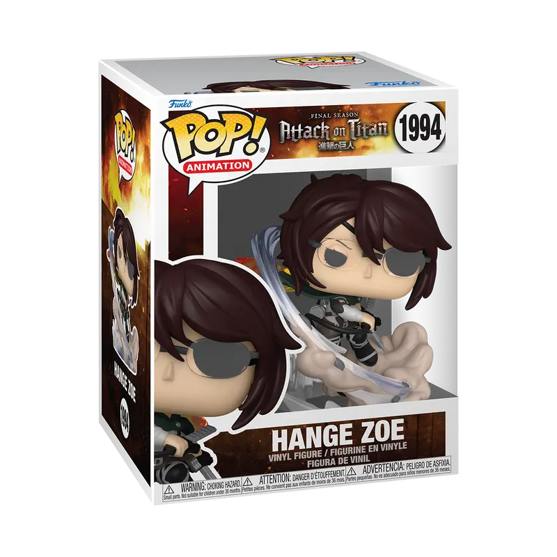 Funko Pop! Premium Attack on Titan - Hange Zoe #1994 Collectible Pop Vinyl Figure
