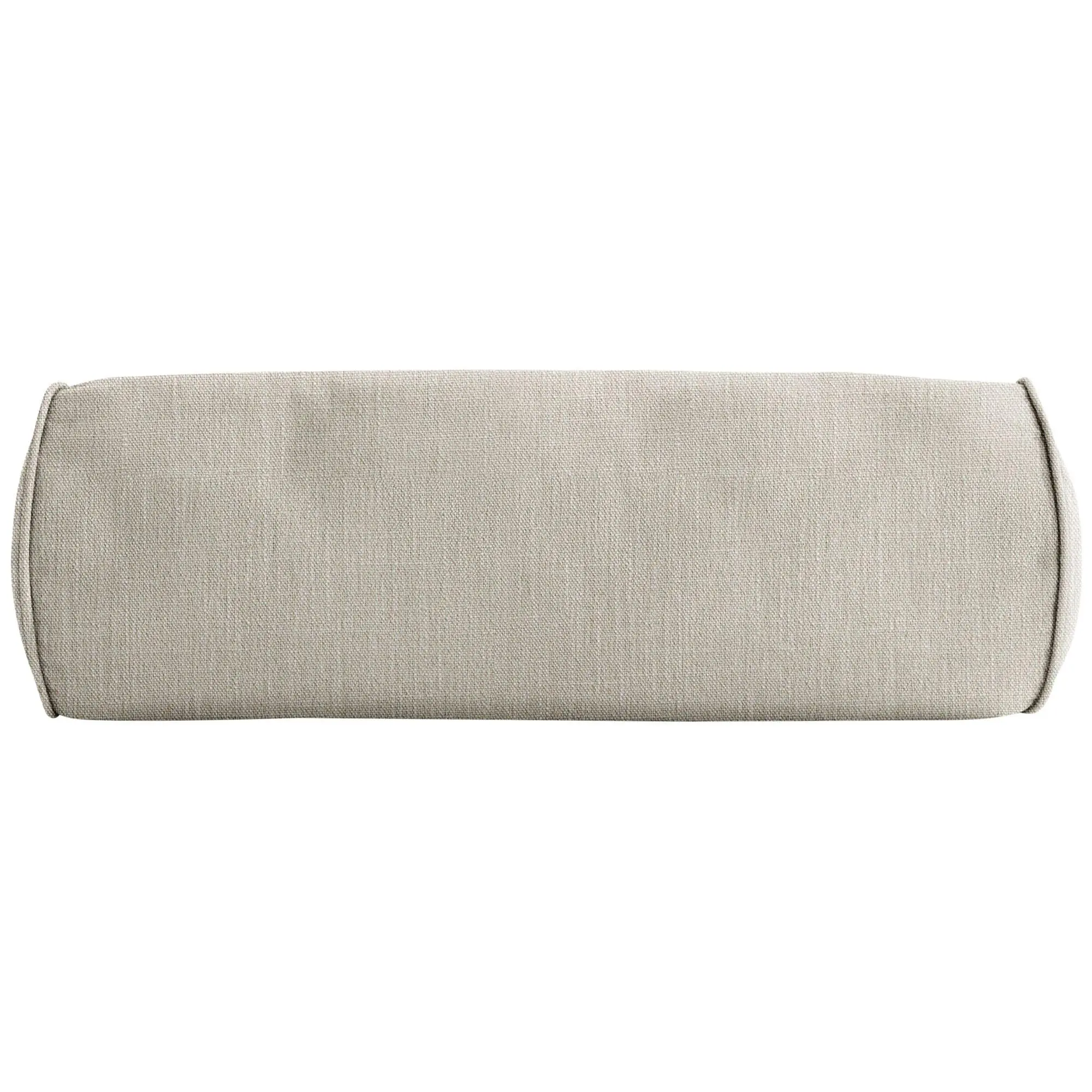 Sorra Home Textured Indoor Corded 20" Bolster Pillow