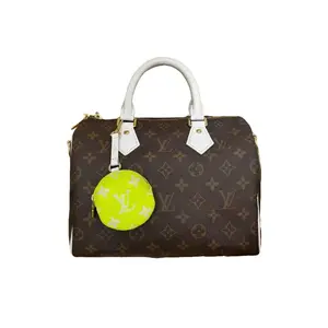 Pre-owned Louis Vuitton Coated Canvas Crossbody Bags Speedy 25 Monogram CPU0519