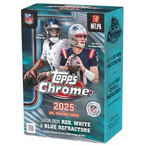2025 TOPPS CHROME BLASTER BOX NFL