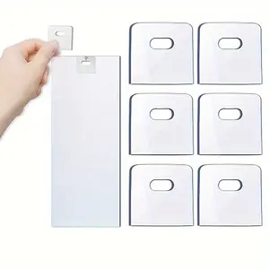 10/20pcs Vertical Blinds Replacement Slats Panels, Vertical Blind Repair Tabs Kit, Clear Apartment Blinds Replacement Fixers, Horizontal Blinds Replacement Parts