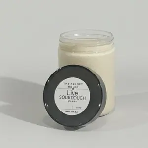 Live Sourdough Starter Natural Yeast Organic Ingredients for Baking Sourdough Pancakes Endless Recipes Well Established Nata - Flour Bake