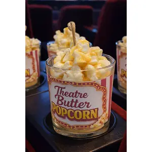 Popcorn candle