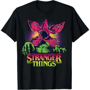 Stranger Things Season 5 Retro Video Game Demogorgon T-Shirt