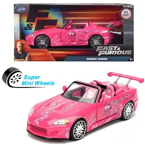 Jada 1:24 Fast & Furious Suki’s 2001 Honda S2000 Pink - Diecast Car