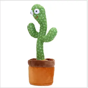 Talking and Dancing Cactus Twisting and Swaying Super Fun Decor for Playful Spaces Ideal for Bedrooms and Playrooms