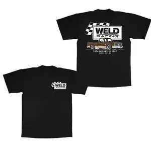 Weld Racing C10 Truck Classic Soft Cotton Crewneck TShirt 2 Sides For Gift Like Dad Menswear Top, Unisex Casual Streetwear & Gift, Full Size, Full Color.