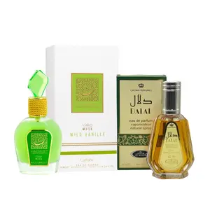 2 Pack of Thameen Collection Musk Wild Vanille Eau de Parfum Spray for Women 100ml and Dalal perfume 50 ml perfume