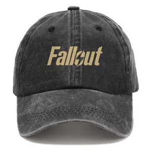 Fallout Vintage Washed Dad Hat | Post-Apocalyptic Gaming Streetwear Cap