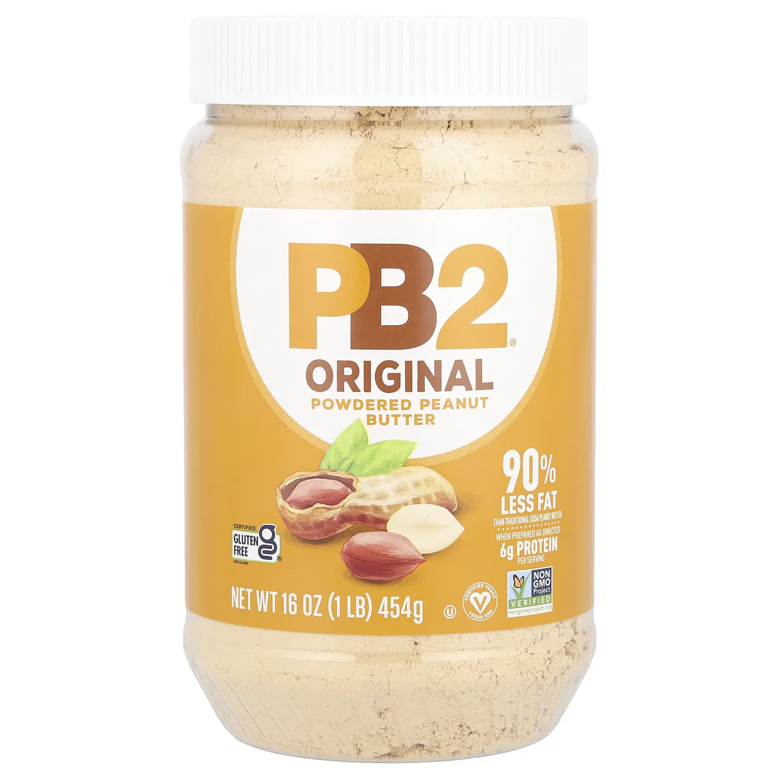 PB2 Foods Original Powdered Peanut Butter, 16 oz (454 g)