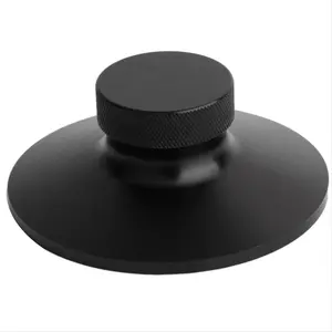 Alloy-Aluminium Audio LP Vinyl Turntable Recorder Weight Clamp, Vibration Stabilizer with Level, Black Home Supplies Accessory
