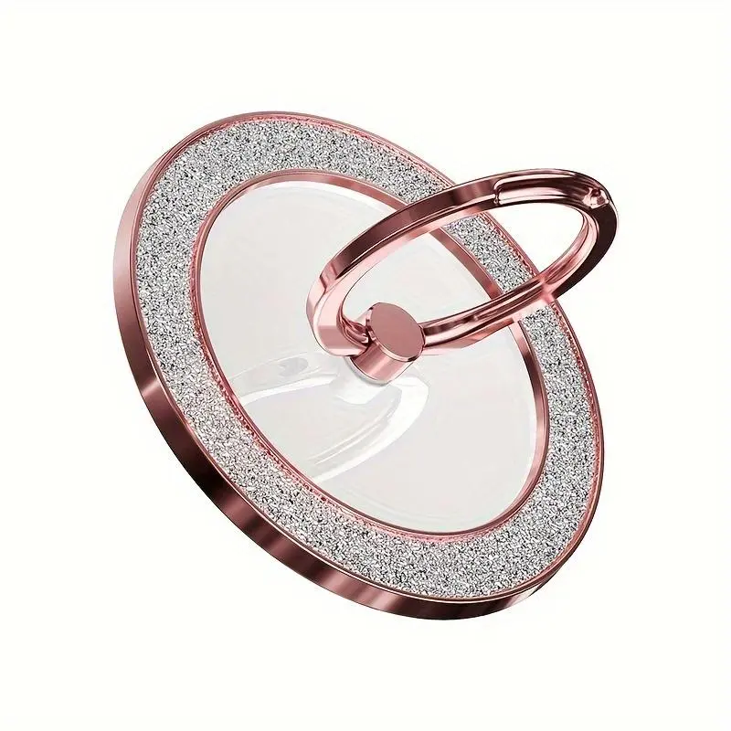 Magnetic Phone Ring Holder, Lightweight Mobile Phone Holder Compatible with MagSafe, Fashionable Phone Accessories for iPhone, Magnetic Smartphone Holder