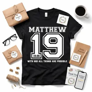 Matthew 19 Screen Print Transfer