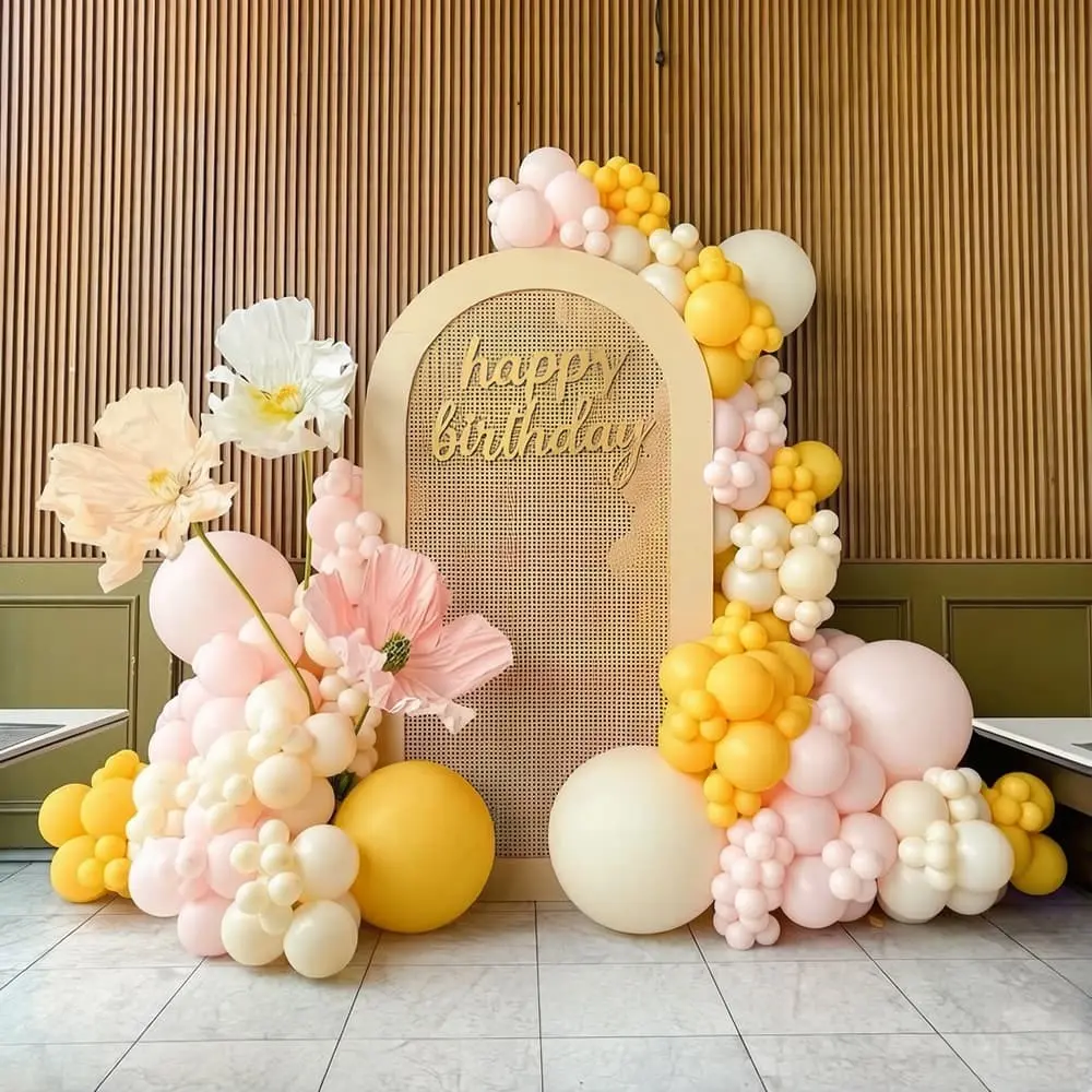 172pcs Balloon Garland Set, Balloon Arch Garland, Bohemian Style Balloons for Picnics, Baby Showers, Birthday Parties, Wedding Decorations, Party Balloons Decorations, Balloon Arches Decorations