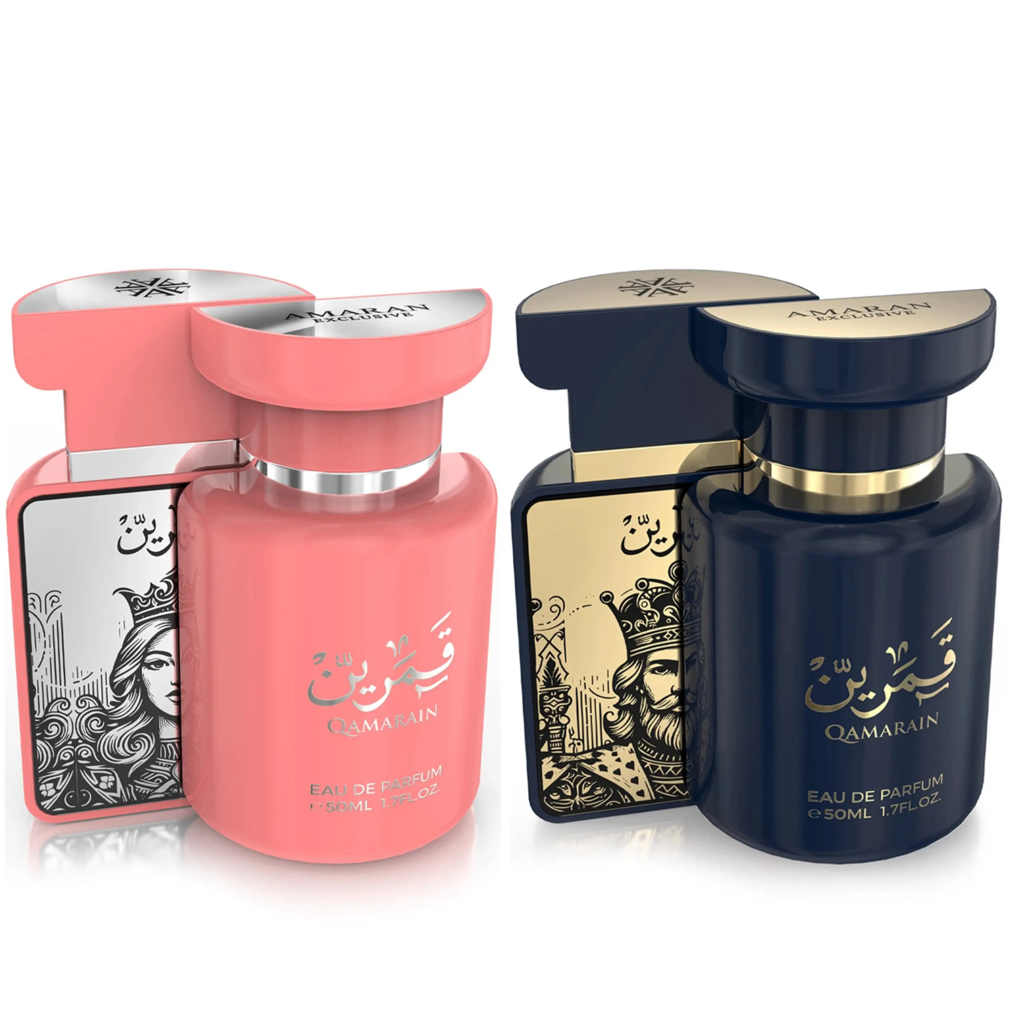 Amaran Qamarain Him & Her Eau de Parfum Set – Arabian Perfume Duo