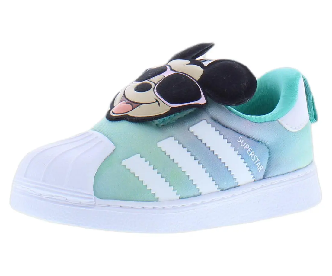 Adidas Superstar 360 Infant Slip-On Sneakers - Elastic Band, Flexible Design, Classic Logo, for 0-3 Years Toddlers (Infant Shoes, Baby & Maternity Shoes), 2 - 3 Years