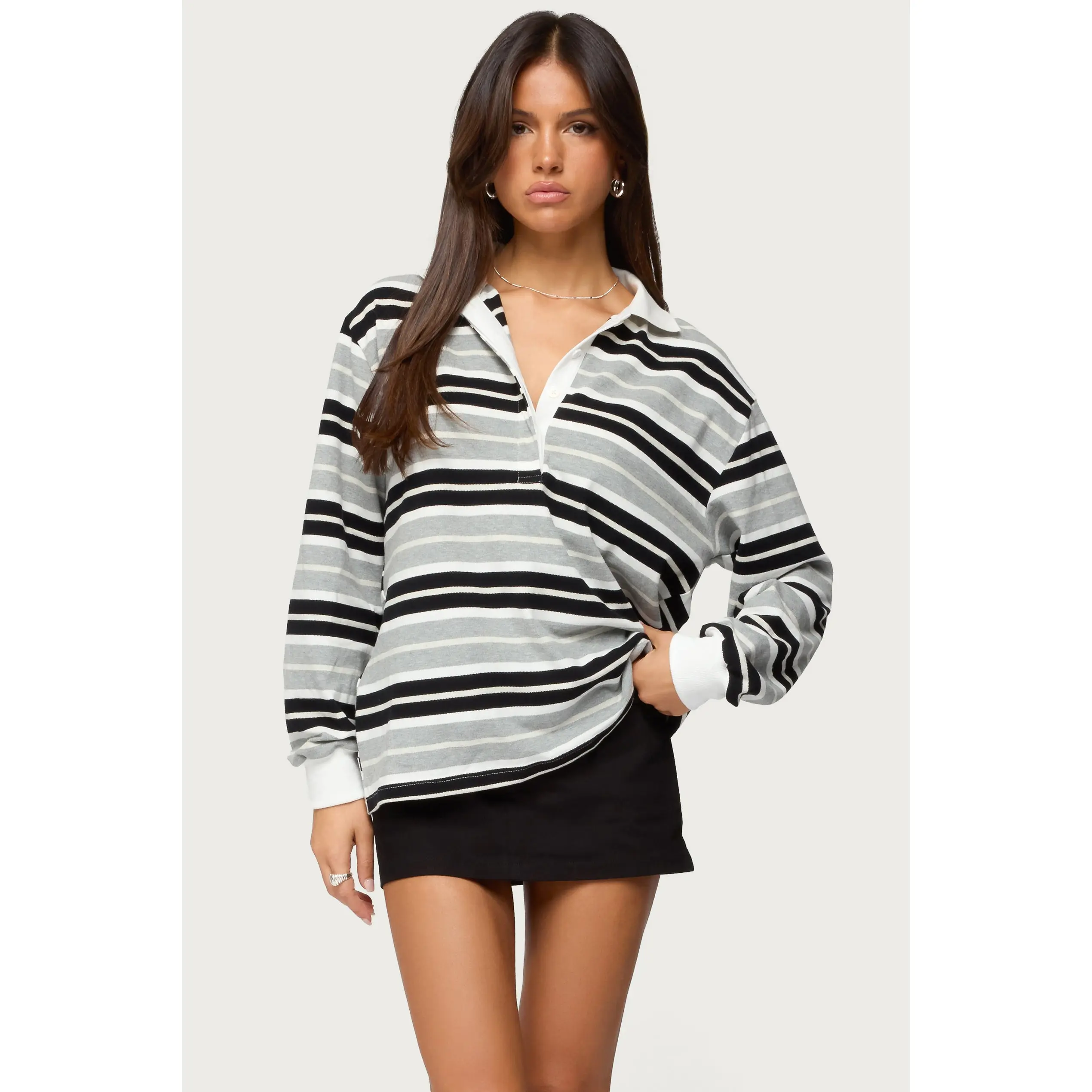 Renya Striped Rugby Shirt Renya Striped Rugby Shirt