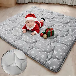 Moonsea Large Padded Play Mat Multi-Size Non-Slip Thick Soft Cushioned Floor Mat for Crawling Tummy Time Playtime Fit POP 'N GO Regalo Playpen Play Gym Portable Machine Washable Nursery Toddler Kids Essentials #TiktokshopStockUp