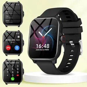 SIMSONLAB 1.83 Inch HD Smartwatch, Full Age Range Wearable, Customizable Watch Face, Smartwatch With Calls, Bluetooth-compatible Wireless Call, 12 Sports Modes, Sports Smart Watches